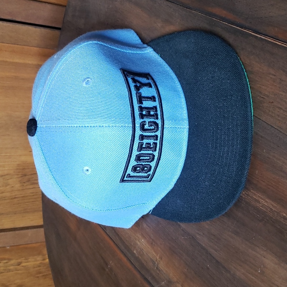 80Eighty NWOT Embroidered Logo Automotive Snapback Hat Cap